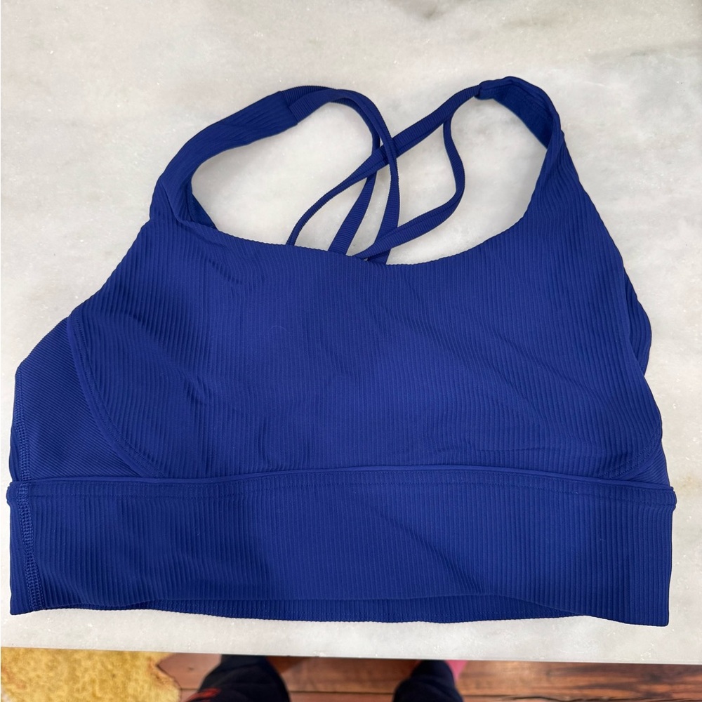 Lululemon Energy Longline Ribbed Bra